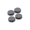 Button Shaped Compression Molded NdFeB Neodymium Bonded Magnet