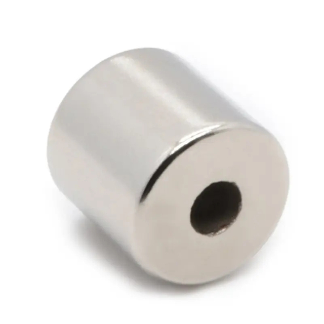 Sink Hole cylinder neodymium N52 super strong ISO professional certification rare earth magnet