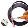 Wholesale Customized Size Magnet Strip Flexible Rubber Black Magnetic Tape with 3M Adhesive in Magnetic Materials