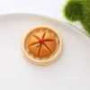  45mm round flatback resin simulation food diy fridge magnet part accessories