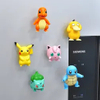 Factory Price Cute Pikachu Cartoon Yellow Resin Refrigerator Magnet Wholesale