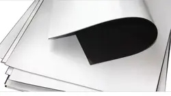1mm thick Flexible Adhesive Rubber Magnet pvc board strong magnetic sheet magnetic rubber sheet