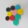 Colorful Decorative Custom Magnetic Plastic Cover Magnet Button Waterproof Magnetic Buttons for Whiteboard