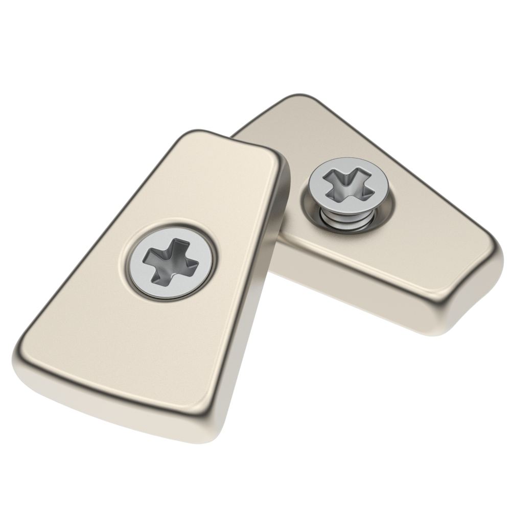 Custom Sintered Arc Tile Fan Curved Nickel Strong Motor Neodymium Magnet N52 Magnets for Electric Motors