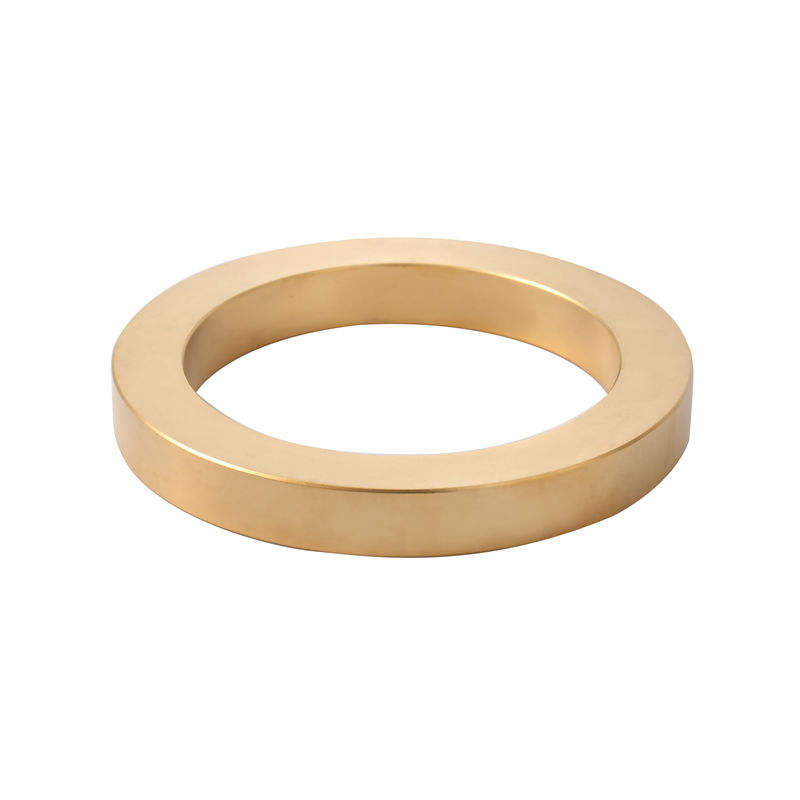 N45 N35 N30 N38 N40 N42 N52 Super Strongc Large Size Neodymium Gold Coating Ring Round Magnets Magnet