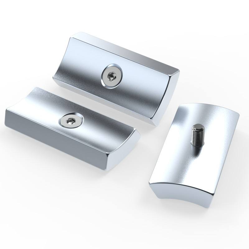 Custom High-Temperature Resistance N30 N33 N35 N52 BLDC Electric Motor Sensor Generator Arc Magnetic Tile Magnet Magnetic Coupler Neodymium Magnets