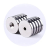 Motor large n52 customizes rare earth materials super Strong custom Neodymium Round countersunk Magnet