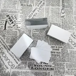 Peel & Stick Magnet Sheets, Flexible Magnetic Business Cards with Self Adhesive Stationery Office Supply Rubber Plastic Magnets