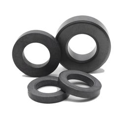 Favorable Price Customized Permanent Industrial Ring Round Shape Ferrite Magnet For Loud Speaker