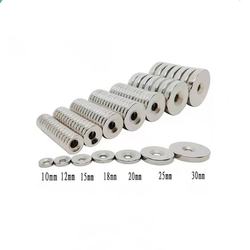 Wholesale Price Hot Selling Advanced Technology Neodym Round Strong Magnets with Hole for Holding Screws