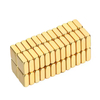 Neodymium Gold Bar Cube Block Rectangular Round Ball Cylinder Disc Magnets