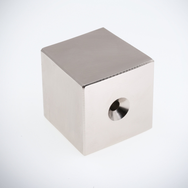 N35 N38 N40 N42 N45 N48 N52 Cube Square Neodymium Permanent Rare Earth Super Strong Magnet With Countersunk