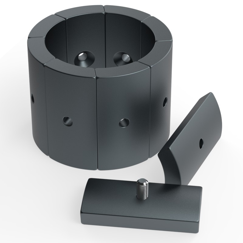 Epoxy Arc Tile Appliance Wind Turbines Magnet Brushless DC Motors Medical Equipment Magnets Neodymium NdFeB Magnet