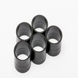 China Customized Black Neodymium Ring Magnet Ultra Thin Ring Magnets With Hole Rare Earth Block Neodymium Magnets Factory