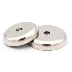 Pot Magnets with Countersunk Mounting