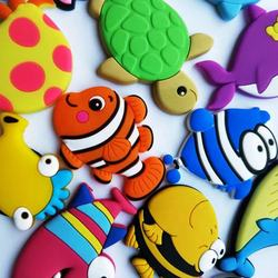 Promotional Gifts Hot Selling Custom 3D Rubber Fish Fridge Magnets