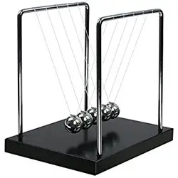 Newton's cradle & newton balls hanging metal desk toy balance balls