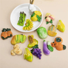 Whiteboard Home Decoration Cute Vegetable Refrigerator Magnets