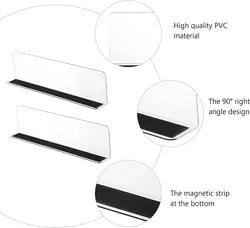 Plastic Magnetic Shelf Divider 05
