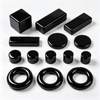 Black Epoxy Waterproof Cylinder Rectangular Cube Circular Round Ring Neodymium Magnet Magnets