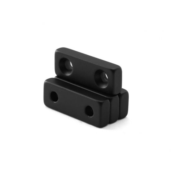 Custom N35-N52 Strong Permanent Neodymium Industrial Epoxy Underwater Friendly Block Rectangular Magnet with Countersunk Hole