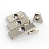 Making Machine Magnets Trapezium N42 Magnet N52 Neodymium with Countersink Hole 