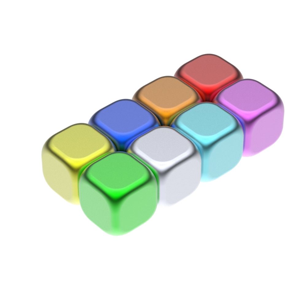 N40H N42H N44H Colorful Neodymium Magnets Block Square Bar Cube Magnetic Materials Magnet Strong Permanent Magnet 