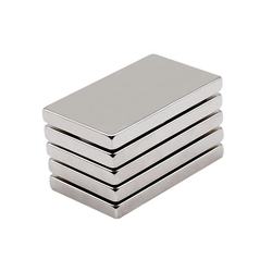 N35 High Quality Rare Earth Neodymium Magnet Permanent Silver Magnet Cubes Gold Magnet Magnetic Materials