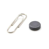 Button Shaped Compression Molded NdFeB Neodymium Bonded Magnet