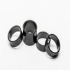 China Customized Black Neodymium Ring Magnet Ultra Thin Ring Magnets With Hole Rare Earth Block Neodymium Magnets Factory