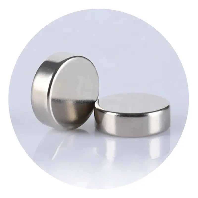 2023 hot selling motor neodymium Round ndfeb disc N52 neodymium super strong rare earth magnet