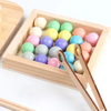 Wooden Baby Toys Magnetic Fishing Sensory Game Toys for Children