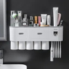 Magnetic Toothbrush Holder Bathroom Accessories Automatic Toothpaste Squeezer Dispense