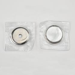 Hidden Invisible Magnetic Button Snap Pvc Magnet Custom,waterproof Magnet Button Washable Sew Magnet with PVC for Clothing