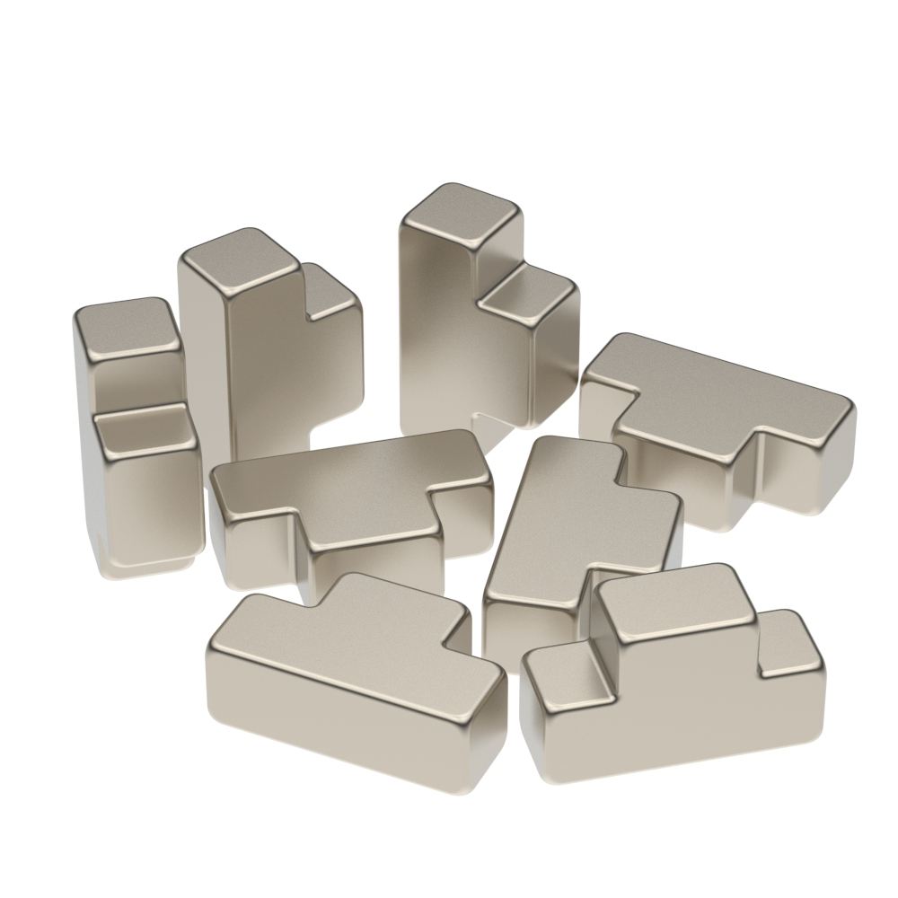 Customized T-Shaped Industrial NdFeB Neodymium Magnet Magnetic Assembly Material Magnets Neodymium