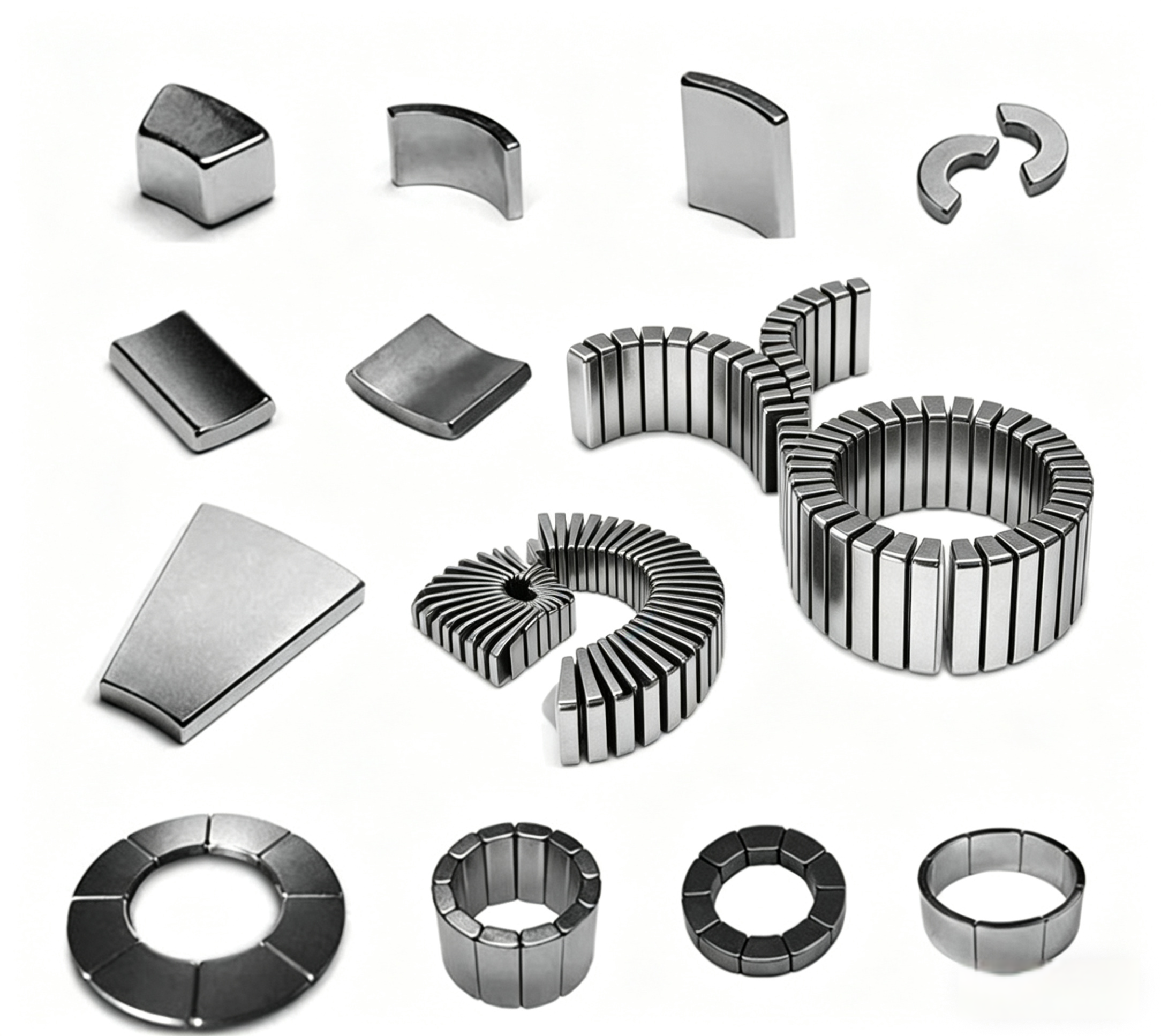 Imanes De Neodimio proveedor mayoristas en arco para motores pare generadores