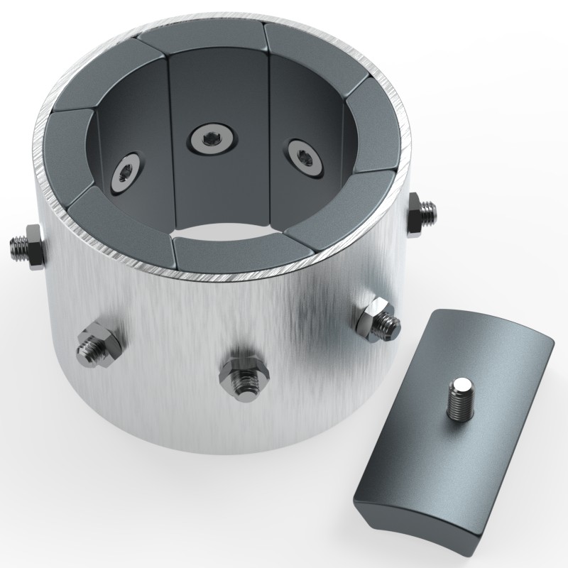 Epoxy Arc Tile Appliance Wind Turbines Magnet Brushless DC Motors Medical Equipment Magnets Neodymium NdFeB Magnet