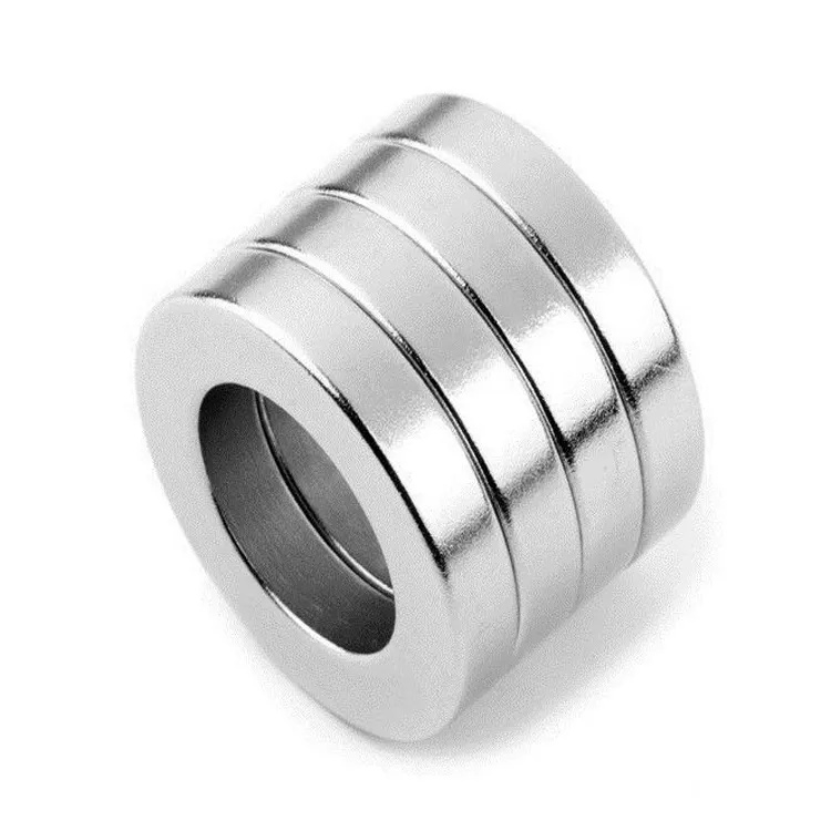 Diametrically Magnetized Ring Shape Small Super Strong Rare Earth N52 Neodymium Magnets North Pole Permanent For Wholesale