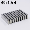 40x10x4 Neodymium Magnet 40mm X 10mm X 4mm N35 NdFeB Block Super Powerful Strong Permanent Rectangular Bar Magnet