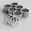 Good quality NdFeb ring magnet a very strong magnetic ring magnet