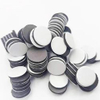 25/50/100PCS 12x2mm Round Magnetic Discs Flexible Rubber Refrigerator Fridge Magnets Dots with Adhesive Backing for DIY Crafts