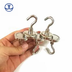 China Manufacture Neodymium Magnetic Hook Pot Assembly, Magnet Pot / Cup Shape 32mm Pot Magnets
