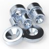 N35 N40 N42 N38 N52 Countersunk Ring Neodymium Magnet with Countersink Hole for Furniture Hardware Fixed Base