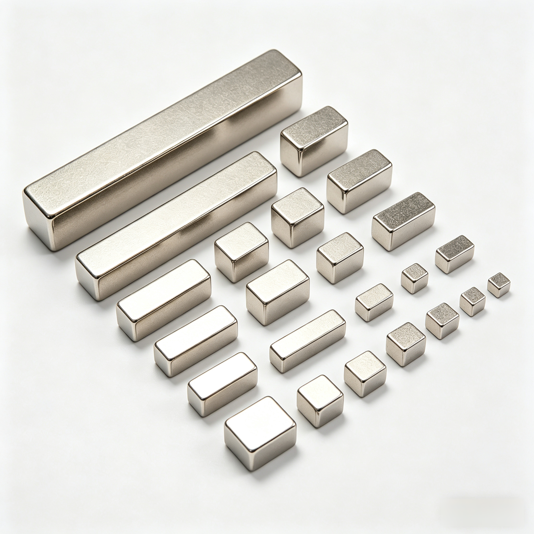 Custom N35 N38 N42 N40 N52 Super Strong Cube Square Permanent Rare Earth NdFeB Neodymium Industrial Magnet Magnets 