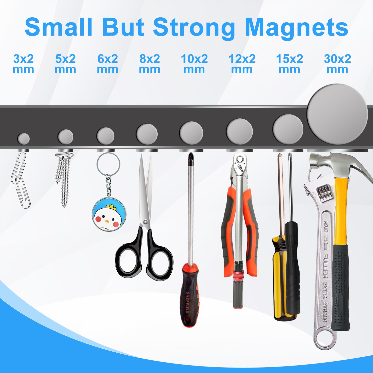 N52 N42 N35 N38 Powerful Sintered Round Sheet Neodym Neodymium Magnet Magnets