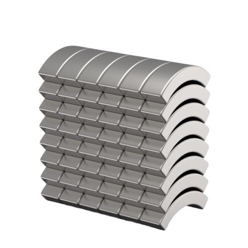Arc Segment N42sh NdFeB Neodymium Magnet Magnets for BLDC Motor High Temperature Use