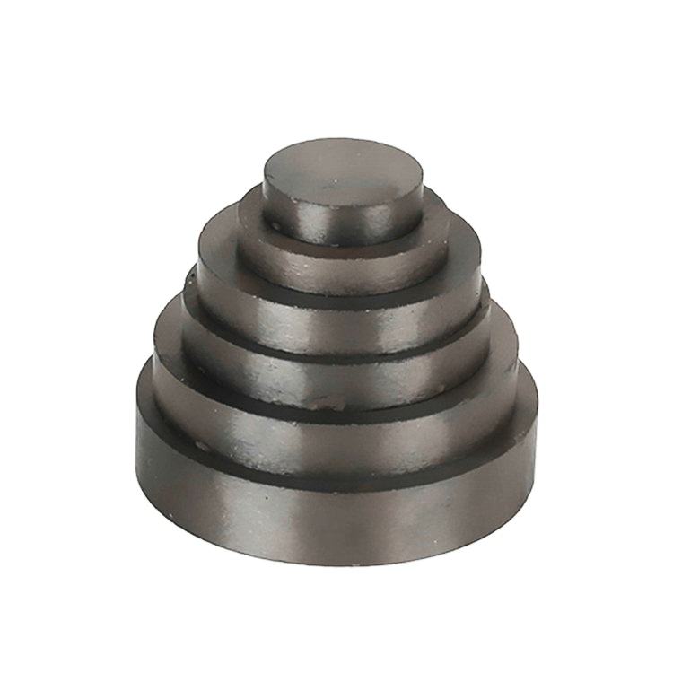 Custom Strong Industrial Ferrite Disc Round Flat Magnet for Security Door Sensor