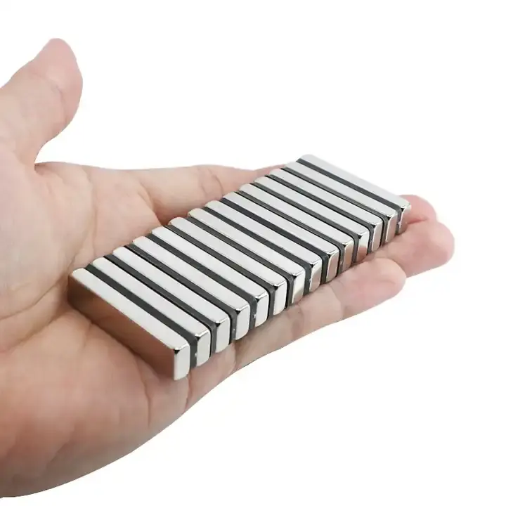 N35h N40h Rectangular Block Bar Neodymium Magnet for Home Appliance Inverter Motor