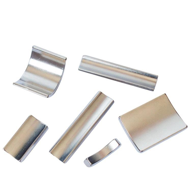 N35m N38m N38h N42h N40h Neodymium Arc Segment Magnet BLDC Electric Motor
