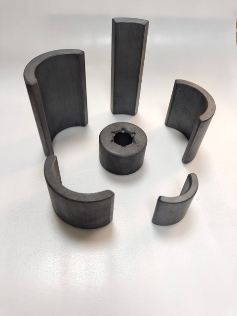 Y35 Y30 Y35bh Y30bh C8 C12 Arc Curved Ferrite Magnet for Motor